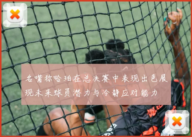 名嘴称哈珀在总决赛中表现出色展现未来球员潜力与冷静应对能力